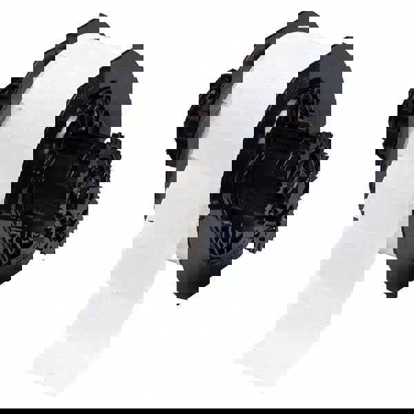 Label Maker Label: Clear & White, Vinyl, 1-3/4